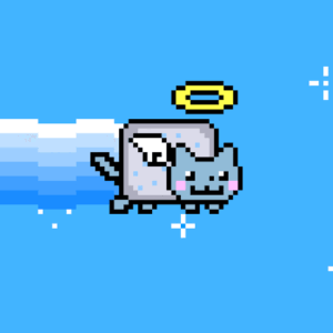 Angelic Nyan Cat